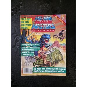 Telepictures He-Man And The Masters Of The Universe Magazine #13 1988 Skeletor